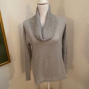 Design History Cowl Neck High-Low Sweater